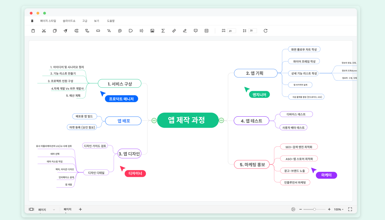 이드로우마인드 메인화면2