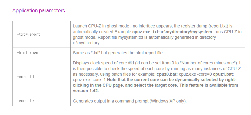 CPU-Z 메인화면3