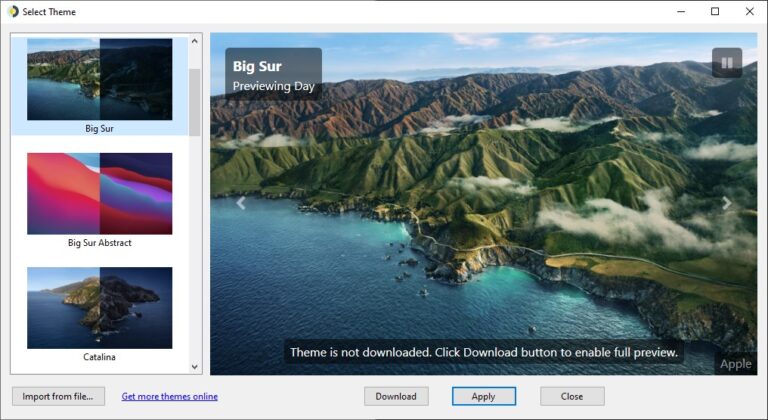 WinDynamicDesktop 스크린샷 3