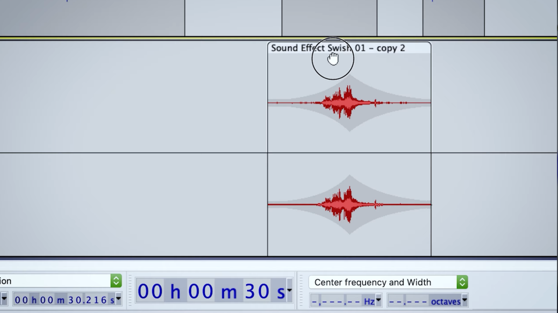 Audacity 메인화면2