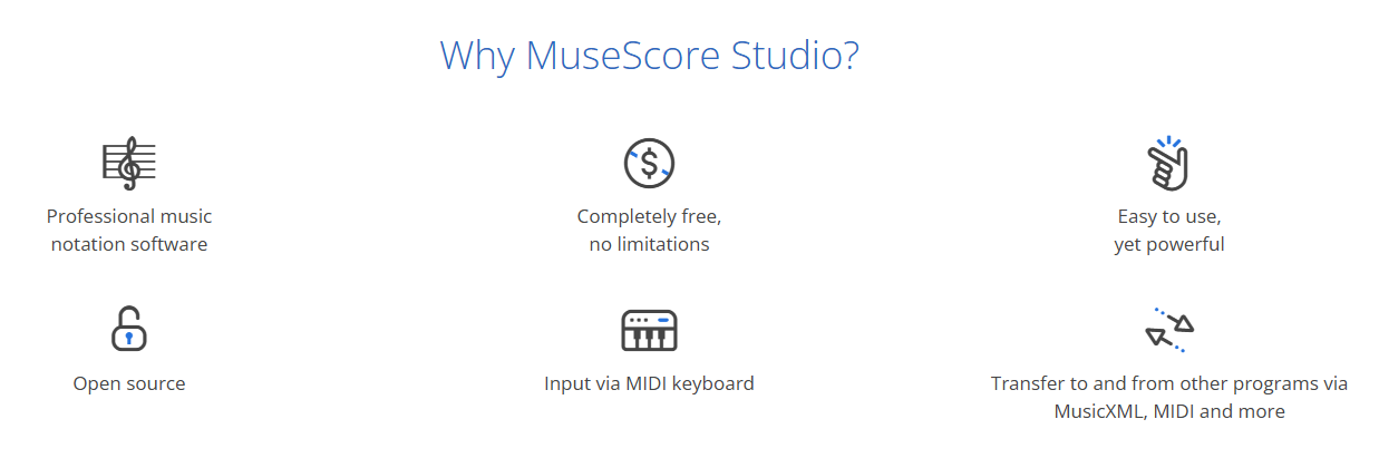 MuseScore 메인화면2