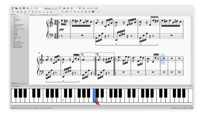 MuseScore 메인화면3