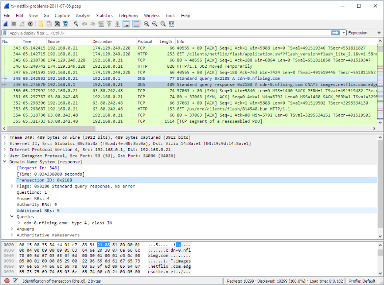 Wireshark 메인화면1