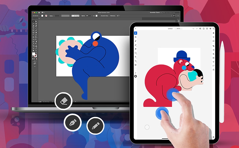 Adobe Illustrator 스크린샷 3