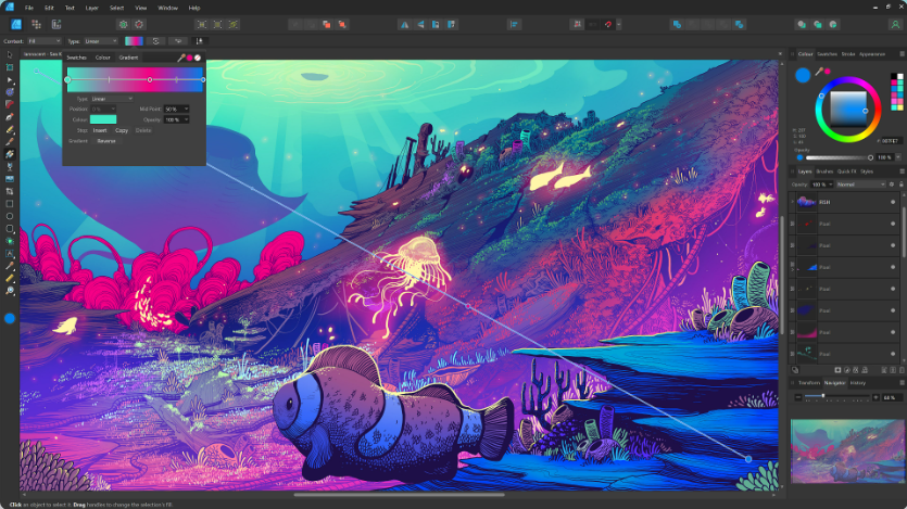 Affinity Designer 스크린샷 1