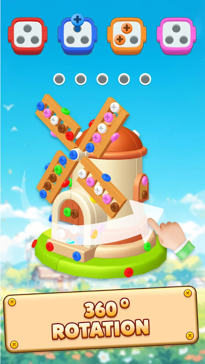 Screwdom 3D 스크린샷 1