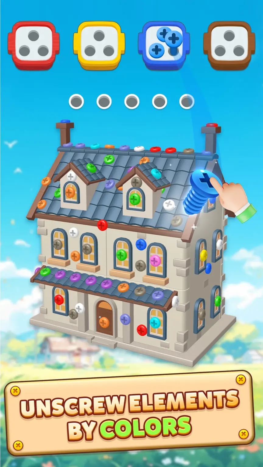 Screwdom 3D 스크린샷 2