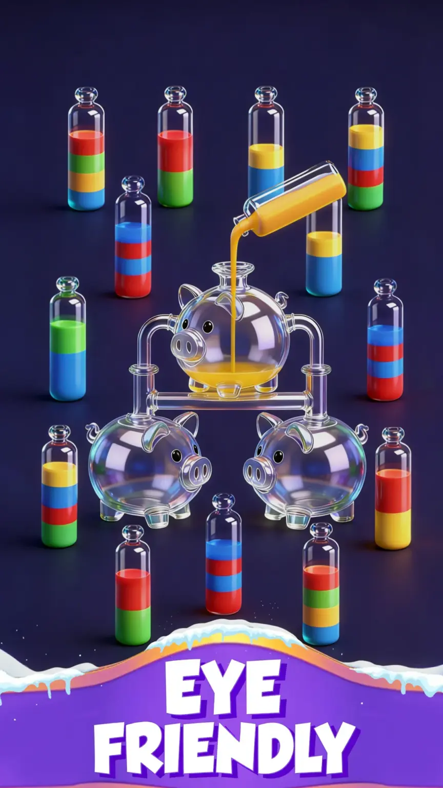 Water Match™- ASMR Water Sort 스크린샷 2