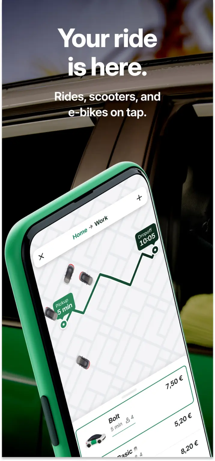 Bolt: Request a Ride 스크린샷 2