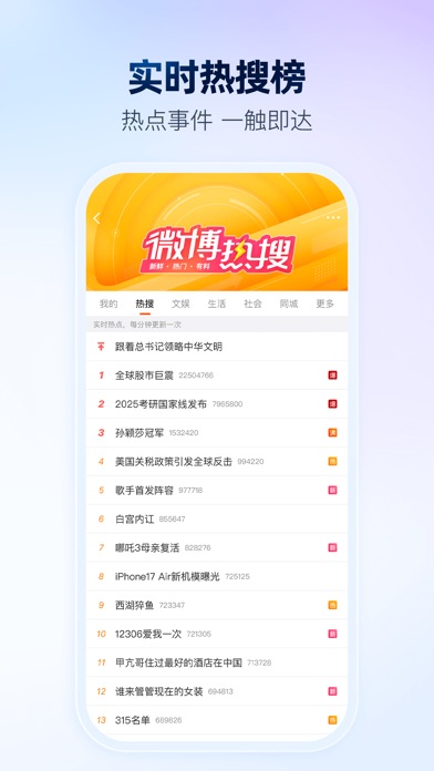 웨이보 스크린샷 2