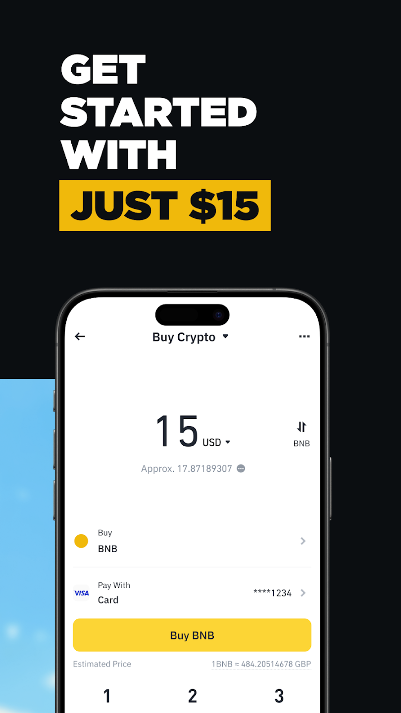Binance: Buy Bitcoin & Crypto 스크린샷 1