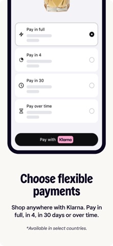 Klarna: Smarter everyday money 스크린샷 2