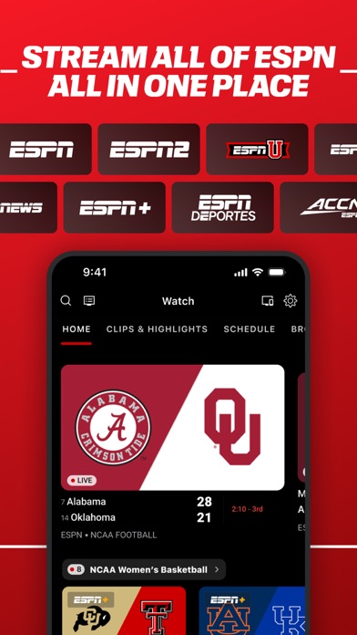 ESPN 스크린샷 1