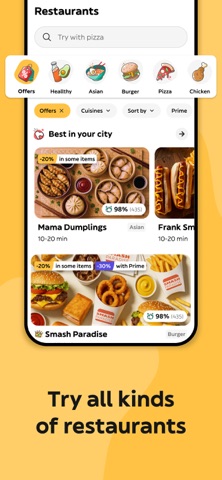 Glovo 스크린샷 2