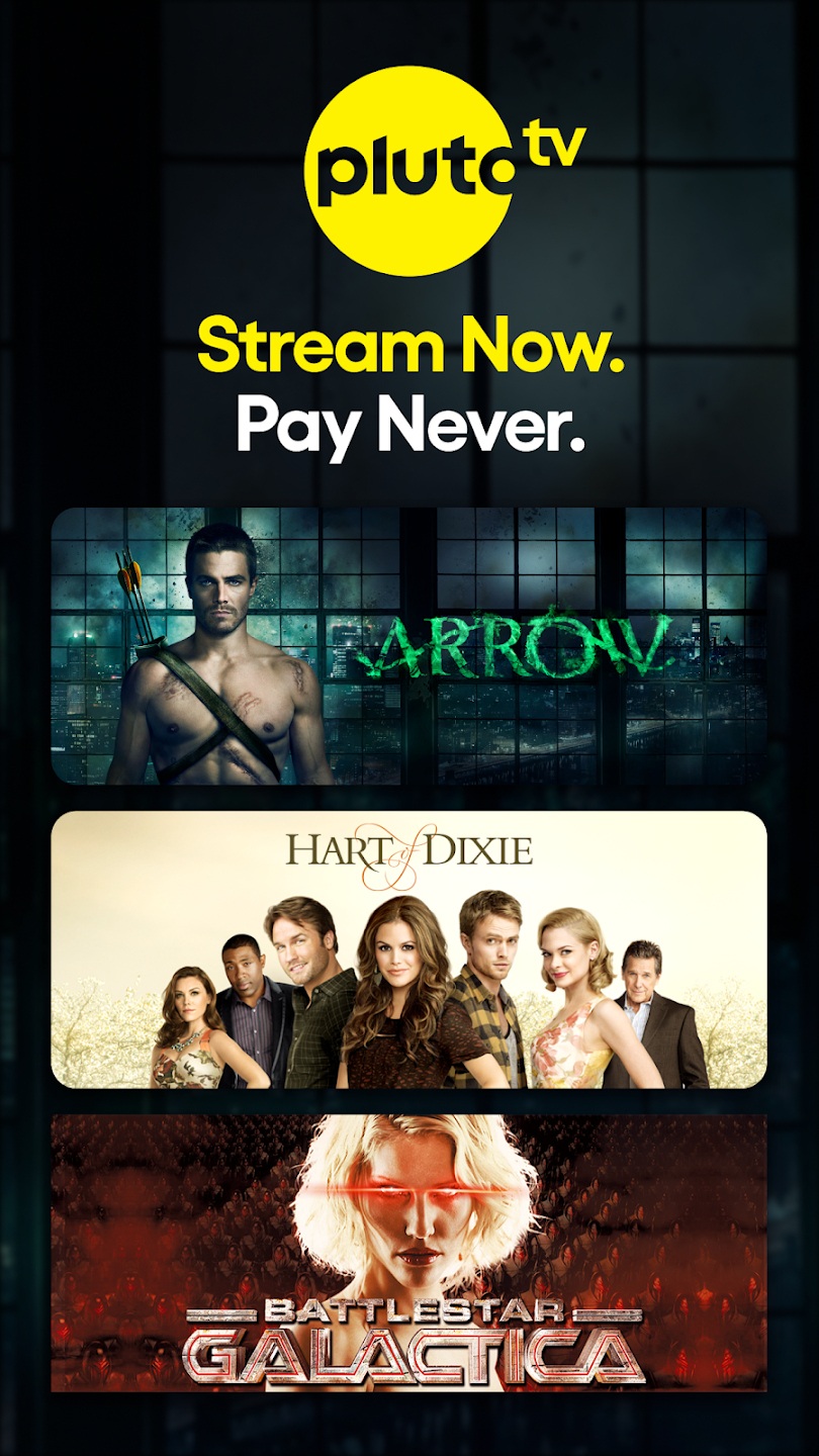 PlutoTV: Stream Free Movies/TV 스크린샷 1