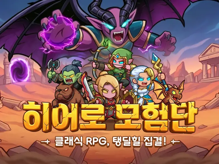 히어로 모험단 스크린샷 1