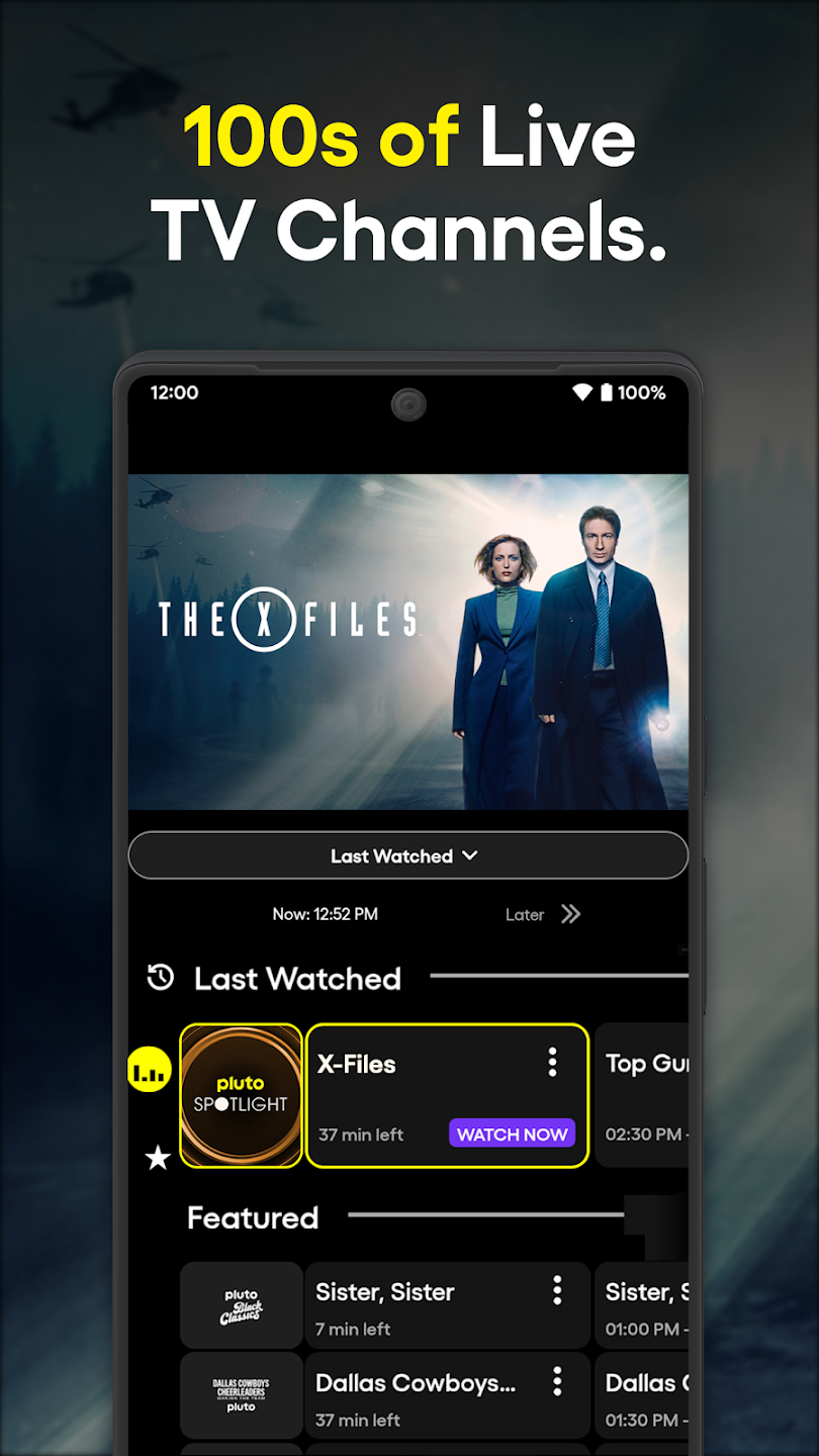 PlutoTV: Stream Free Movies/TV 스크린샷 3