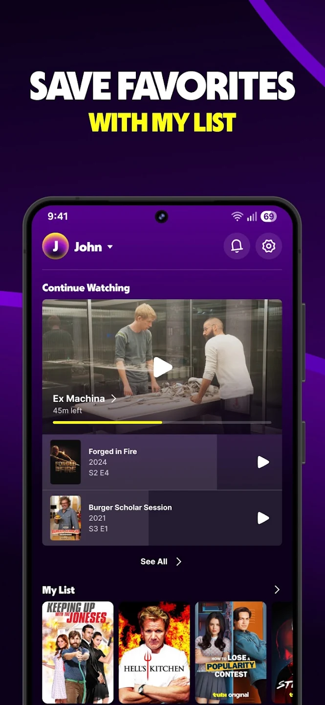 Tubi: Free Movies & Live TV 스크린샷 3