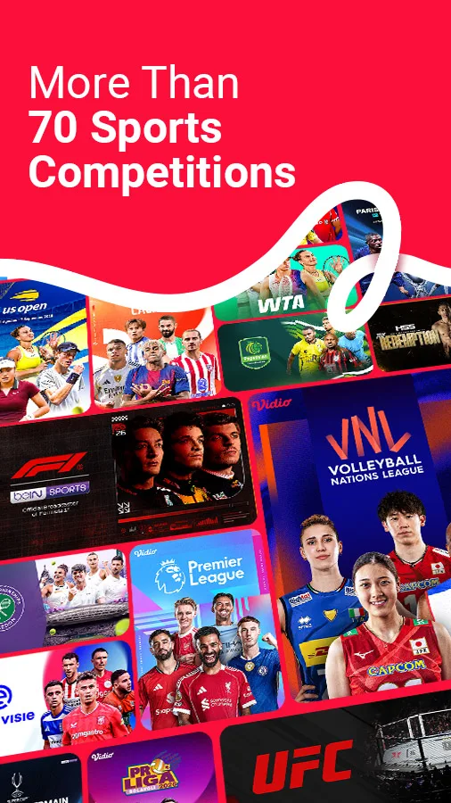 Vidio: Sports, Movies, Series 스크린샷 3