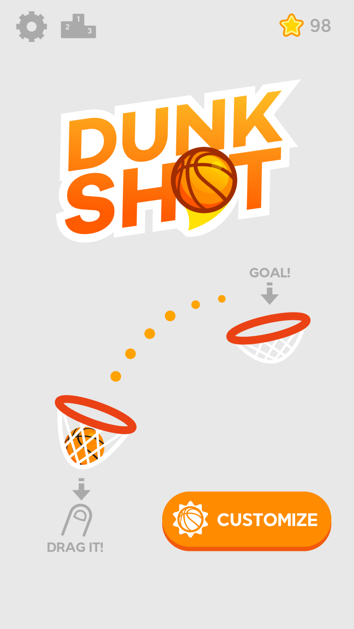 Dunk Shot 스크린샷 3