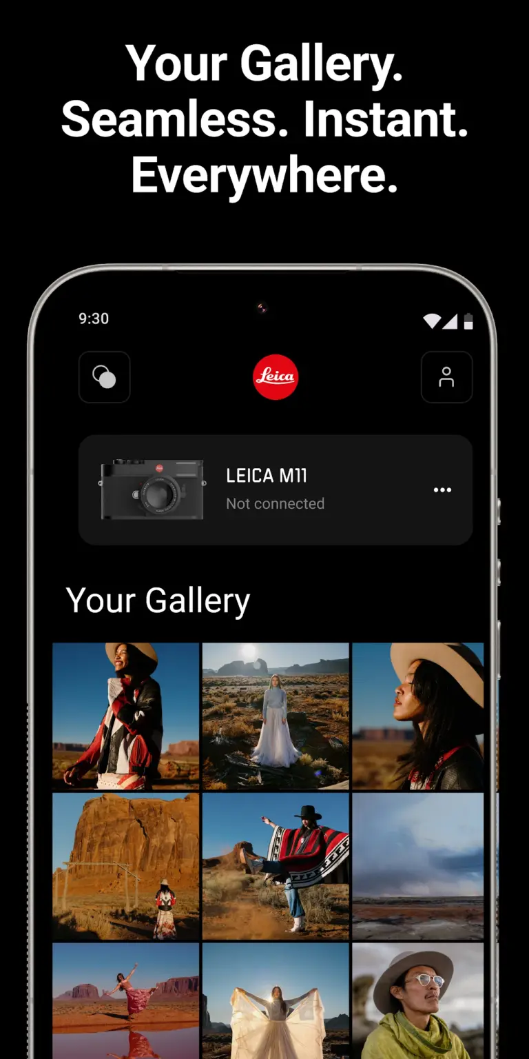 Leica LUX - 프로 수동 카메라 스크린샷 2