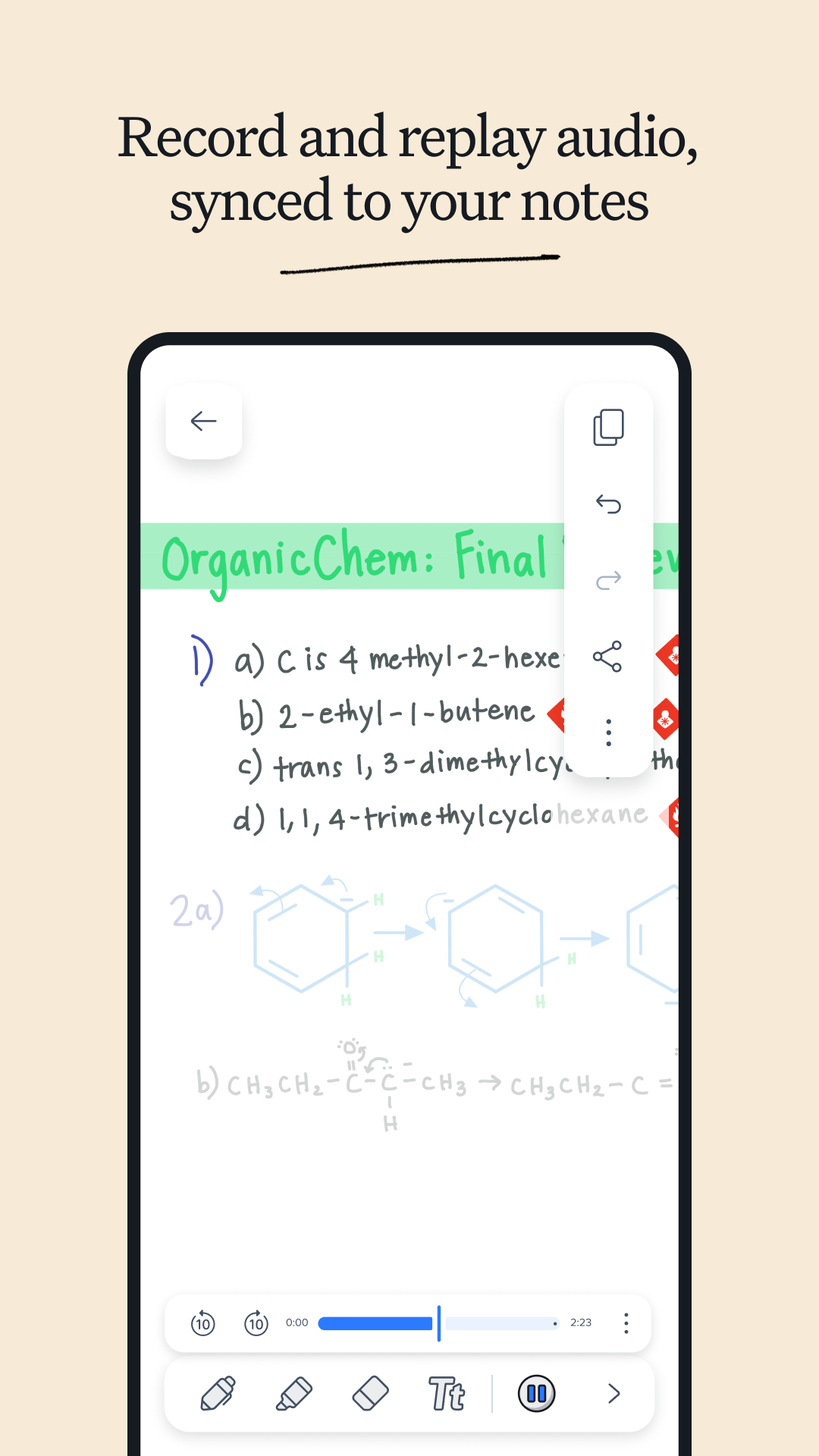 Notability: 메모 작성, PDF, Doc 스크린샷 3